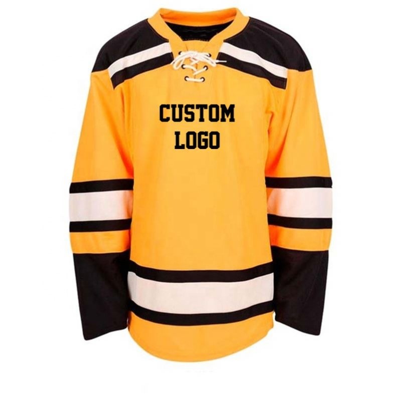 custom logo practice hockey jersey for men youth