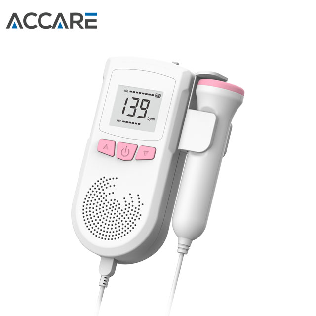 Portable medical Doppler Fetal Heart Apparatus Heartbeat Baby Monitor baby heartbeat monitor ultrasound Fetal Doppler monitor