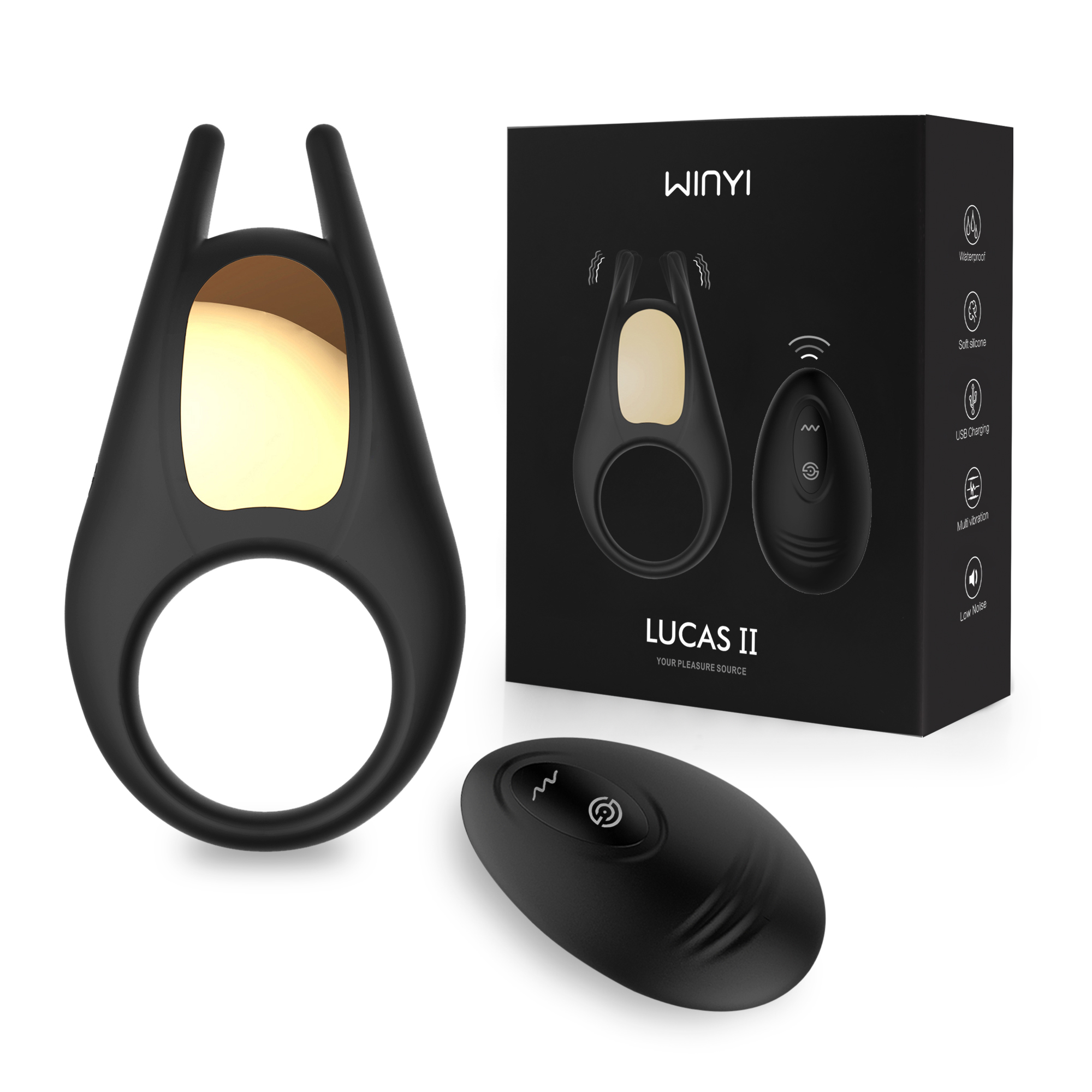 Adult Sex Products Waterproof Remote Control Silicone Penis Cock Rings Sex Toy Vibrator For Male