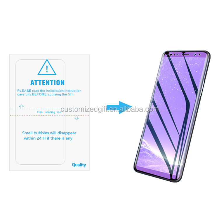 Мягкая пленка HydrogeI nfinix с нанопокрытием, гибкий резак, защита экрана из ТПУ с блокировкой синего света для смарт-резака, плоттера