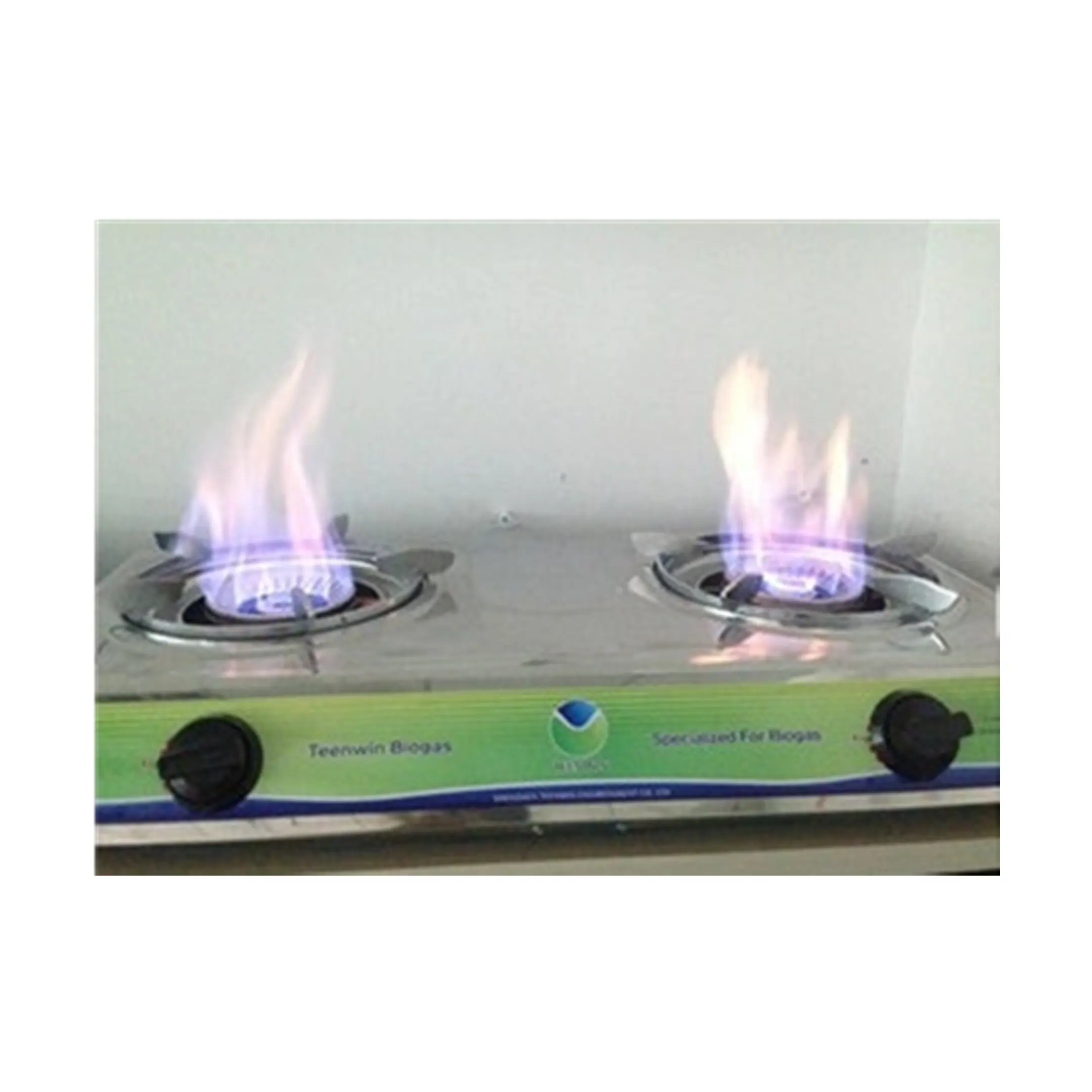 Household biogas stove burner