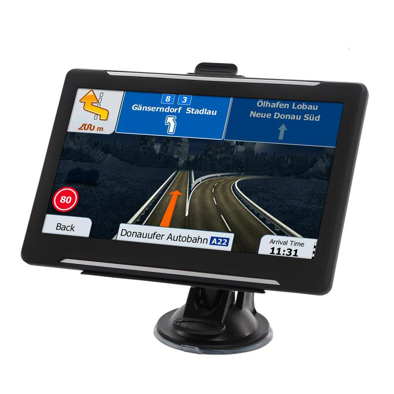 Высокое качество 7 дюймовый MTK GPS авто HD сенсорный экран GPS навигации Аудио Видео плеер 7 дюймов емкостный сенсорный экран