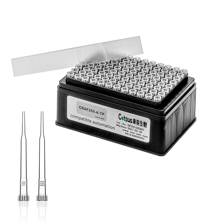 Прямая поставка, Agilent 250ul, Роботизированная Пипетка с фильтром, лабораторные расходные материалы, стерильный тест на нуклеиновую кислоту