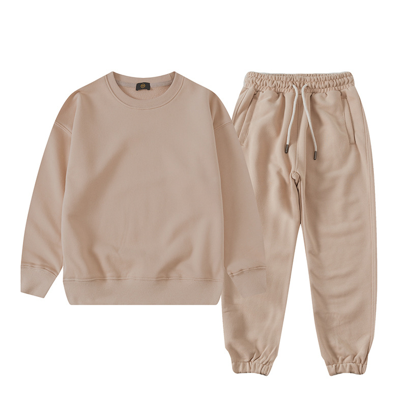 wholesale Kids Sweat Suits Children Boys Girls Soild Tracksuit Long Sleeve pullover Kids Jogger Suits Children Clothing sets