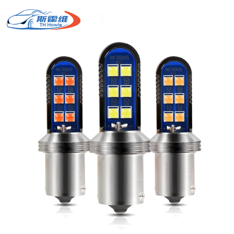 Светодиодные лампы T20 1156 1157 3030 12 smd LED CanBus без ошибок 1156 BA15S Светодиодная лампа для сигнала поворота Автомобильные аксессуары