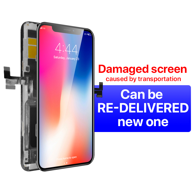 OLED ЖК-экран BAIJIN, Замена ЖК-дисплея мобильного телефона, ЖК-дисплей для телефона X XS MAX 11PRO, дигитайзер сенсорного ЖК-экрана сотового телефона