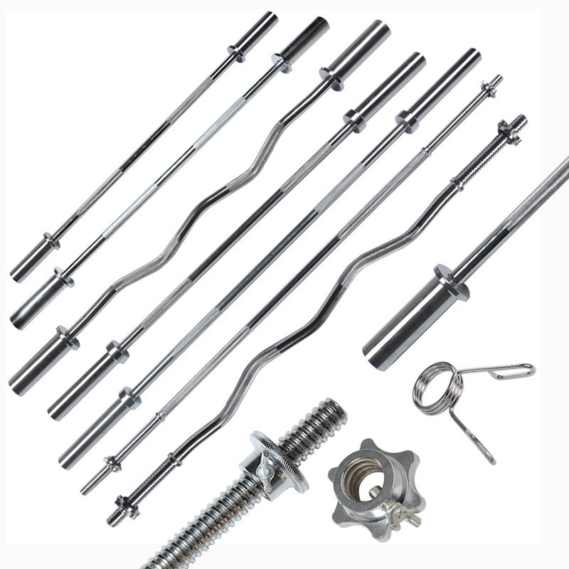 Hot Sale Steel Dumbbell Barbell Set for Home Gym Fitness 28mm Straight Outlet Fitness Device Powerlifting and Weightlifting