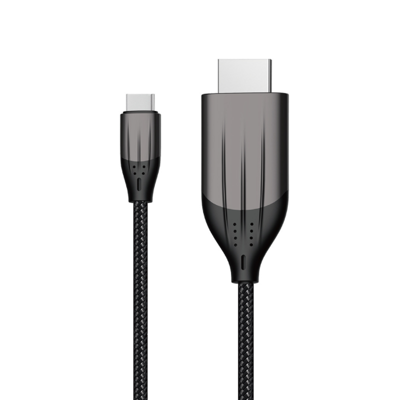 4K USB Type-C Type C USB C To HDMI HDTV TV 1080P Male Cable Adapter Converter 2M