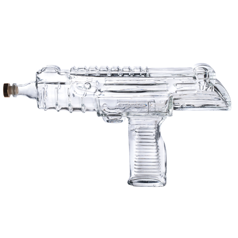 Стеклянный графин UZI gun 680 мл