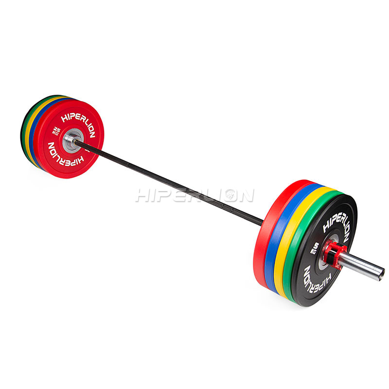 Gym Grip Olympiv Disc Lifting Fitness 45lb Barbell Bumper Set 28mm 20kg Olimpic Lbs Coated Rubber Weight Plates