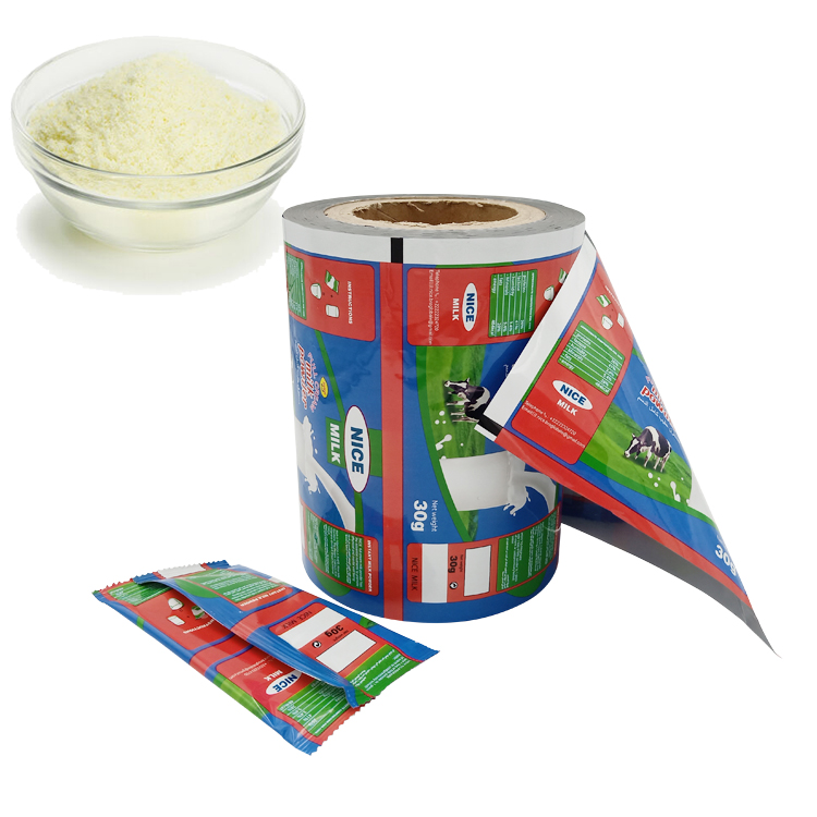 Custom printing Milk Powder Packaging Films Food Grade Plastic Packaging Roll Film