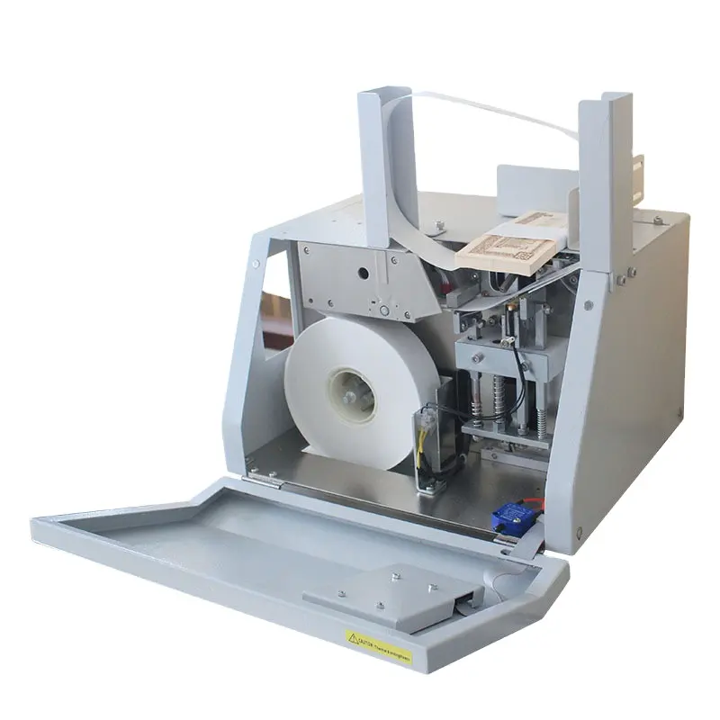 Banknote strapping machine heat sealing wrapping paper tape machine automatic paper banding machine