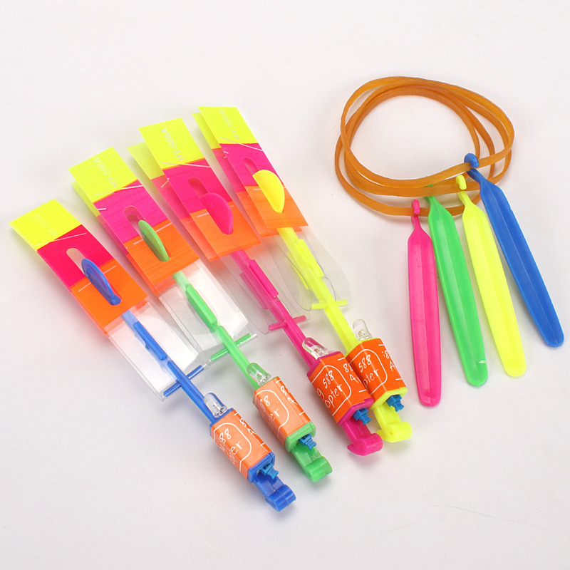 Hot Selling Wholesale Led Slingshot Flying Arrow Toys For Kids Small Size