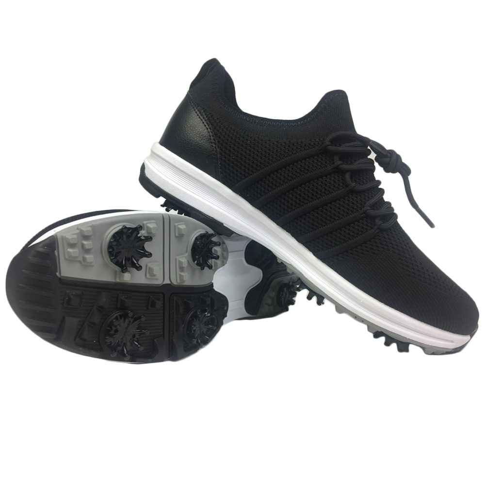 MAZEL All Weather Men Golf Shoes Women Professional Sporting Shoe Waterproof Spikes Golf Sport Sneakers