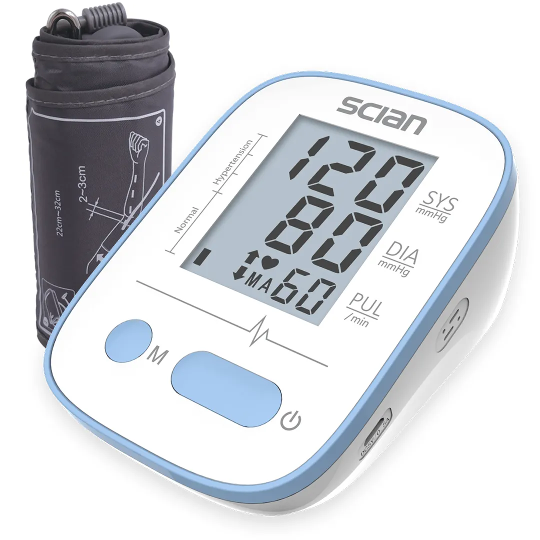 SCIAN LD-521 High Accuracy Automatic Large LCD Display USB Charge Digital Upper Arm Blood Pressure Monitor For Home Use