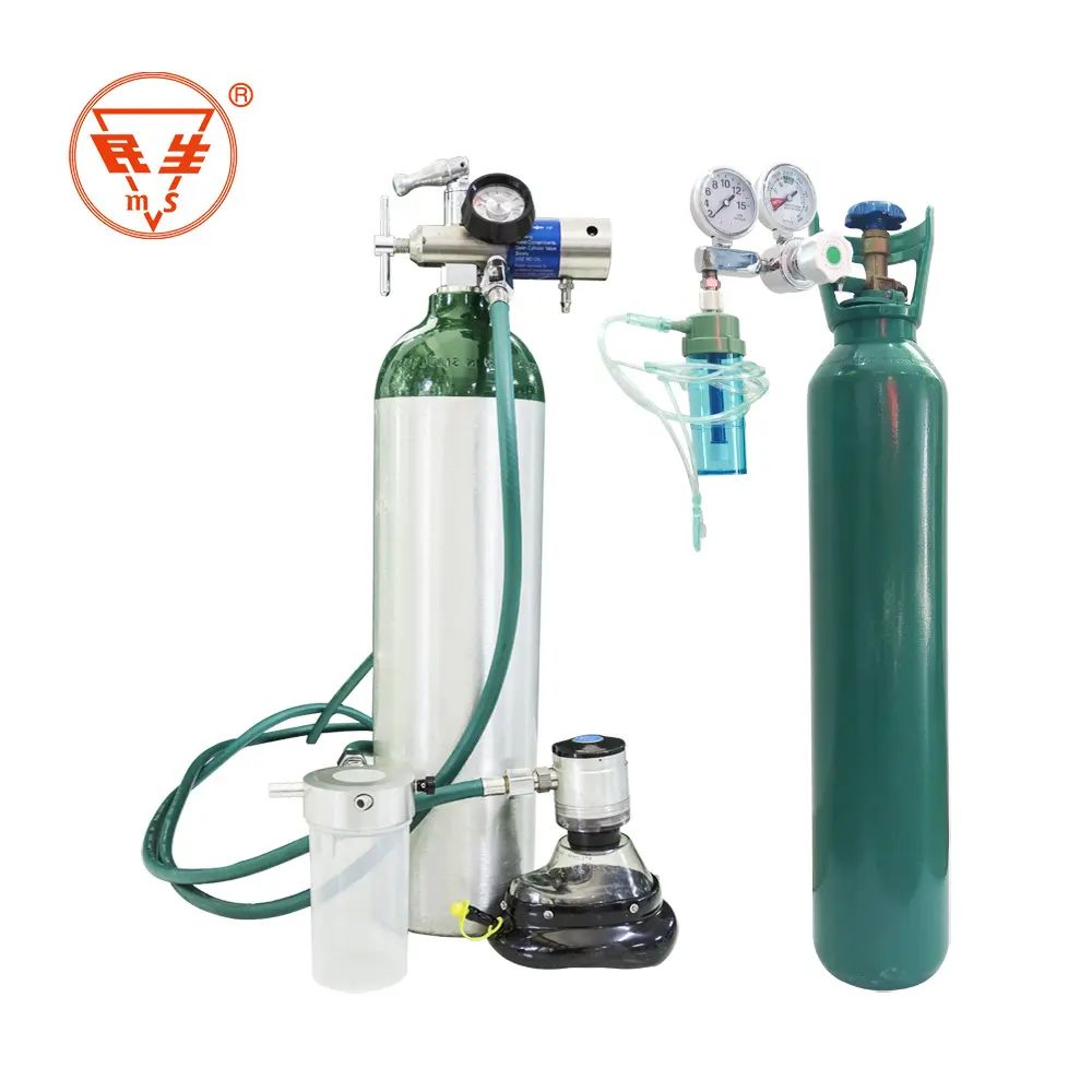 medical emergency use portable oxygen Cylinders 40L medical oxygen tank portable oxygen cylinder