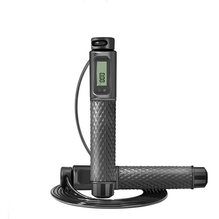 Wholesale Calories Burning Adjustable Weight Smart Cordless Skipping rope Jump Rope with Counter