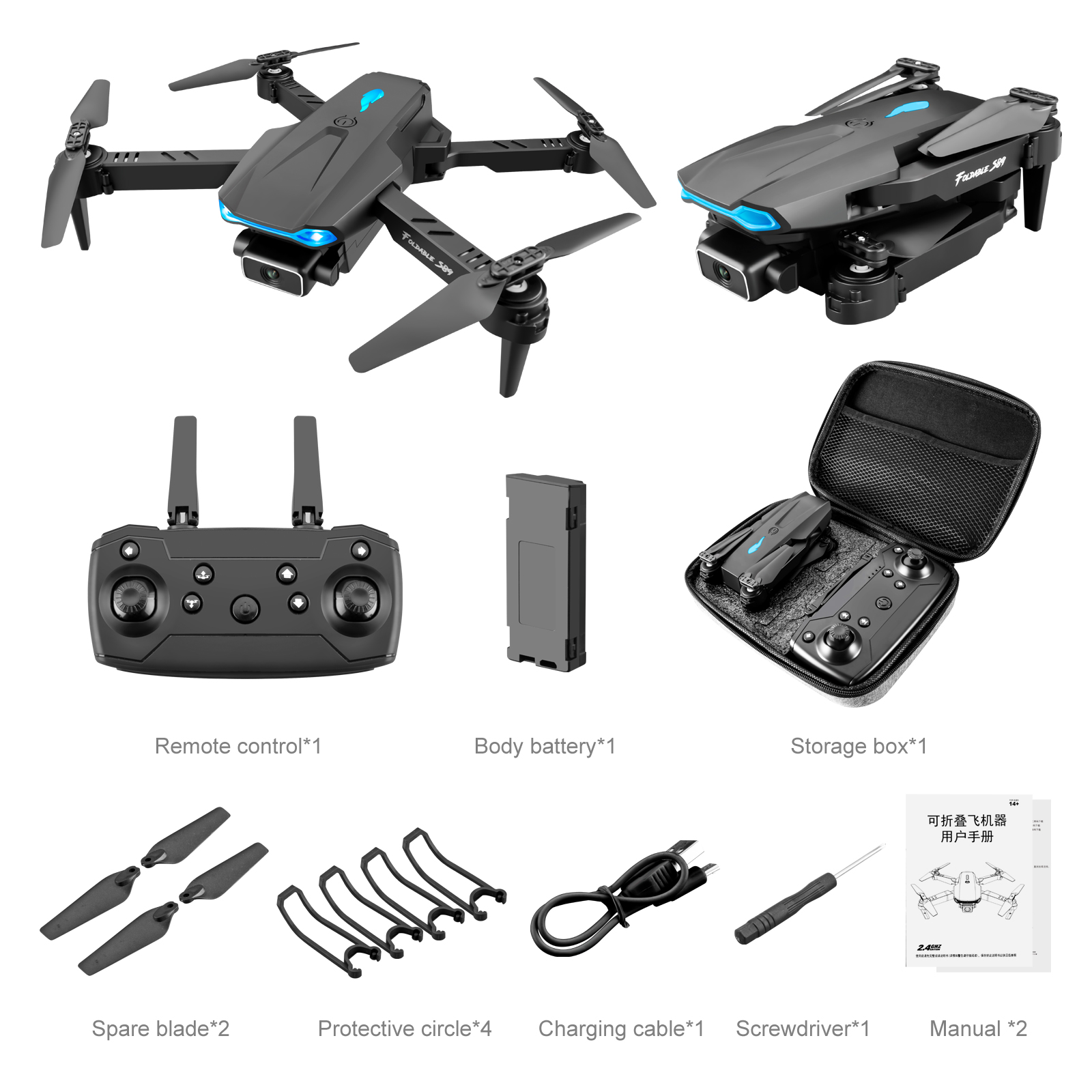 Latest Innovation Unmanned Aerial Vehicle Long Flight Time Drone With 4K Hd Camera And Gps