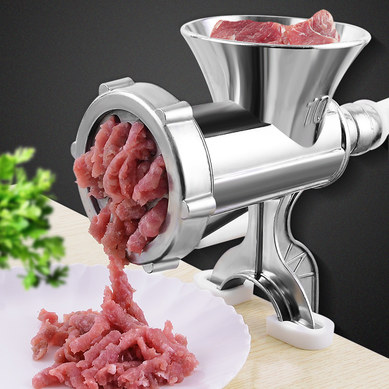 Маленькая домашняя ручная колбасная машина из алюминиевого сплава, Мясорубка из говяжьей курицы