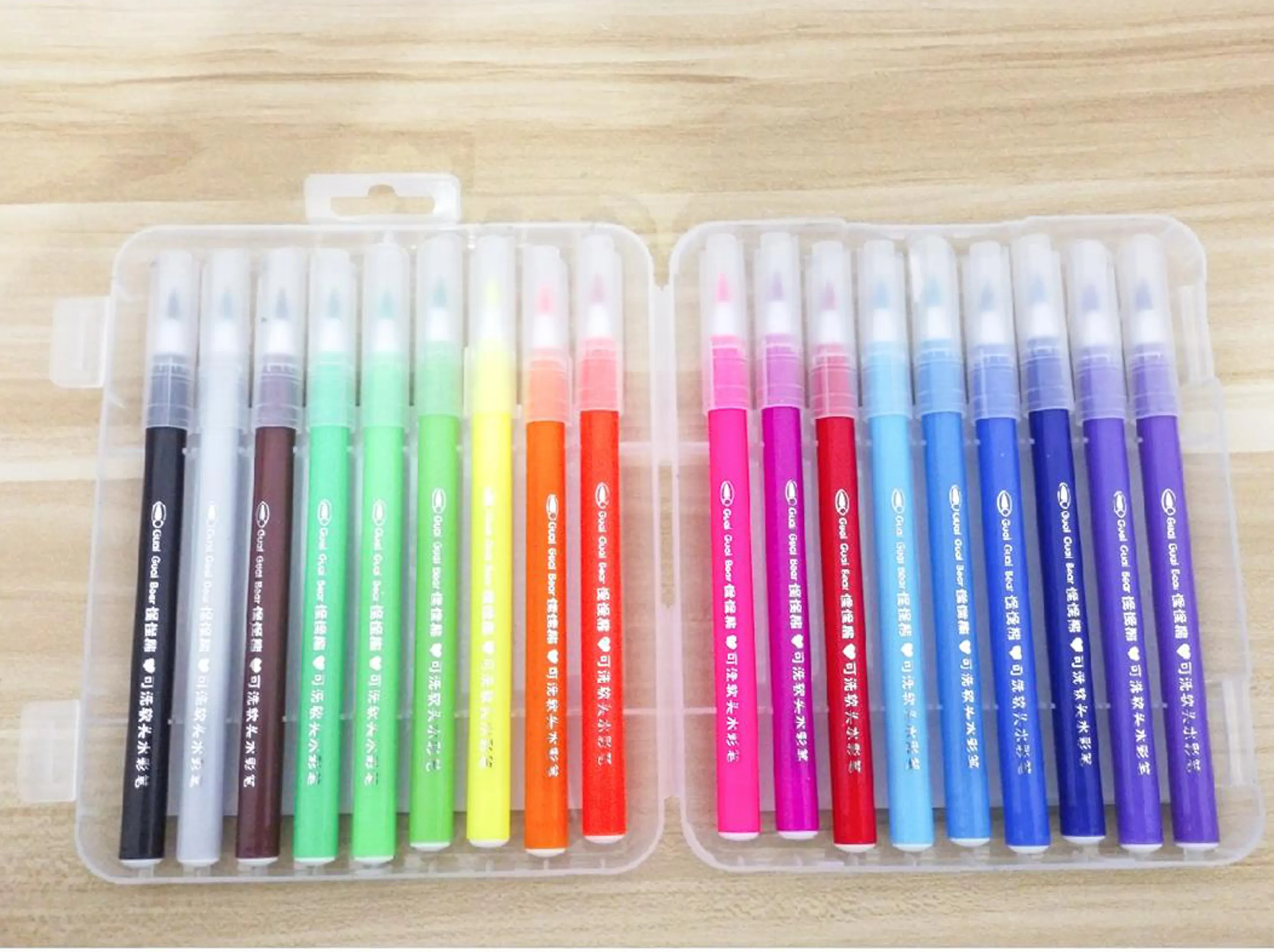 Low Cost Wholesale Products 18 Color Soft Tip Watercolor Pen For Students Girls And Boys