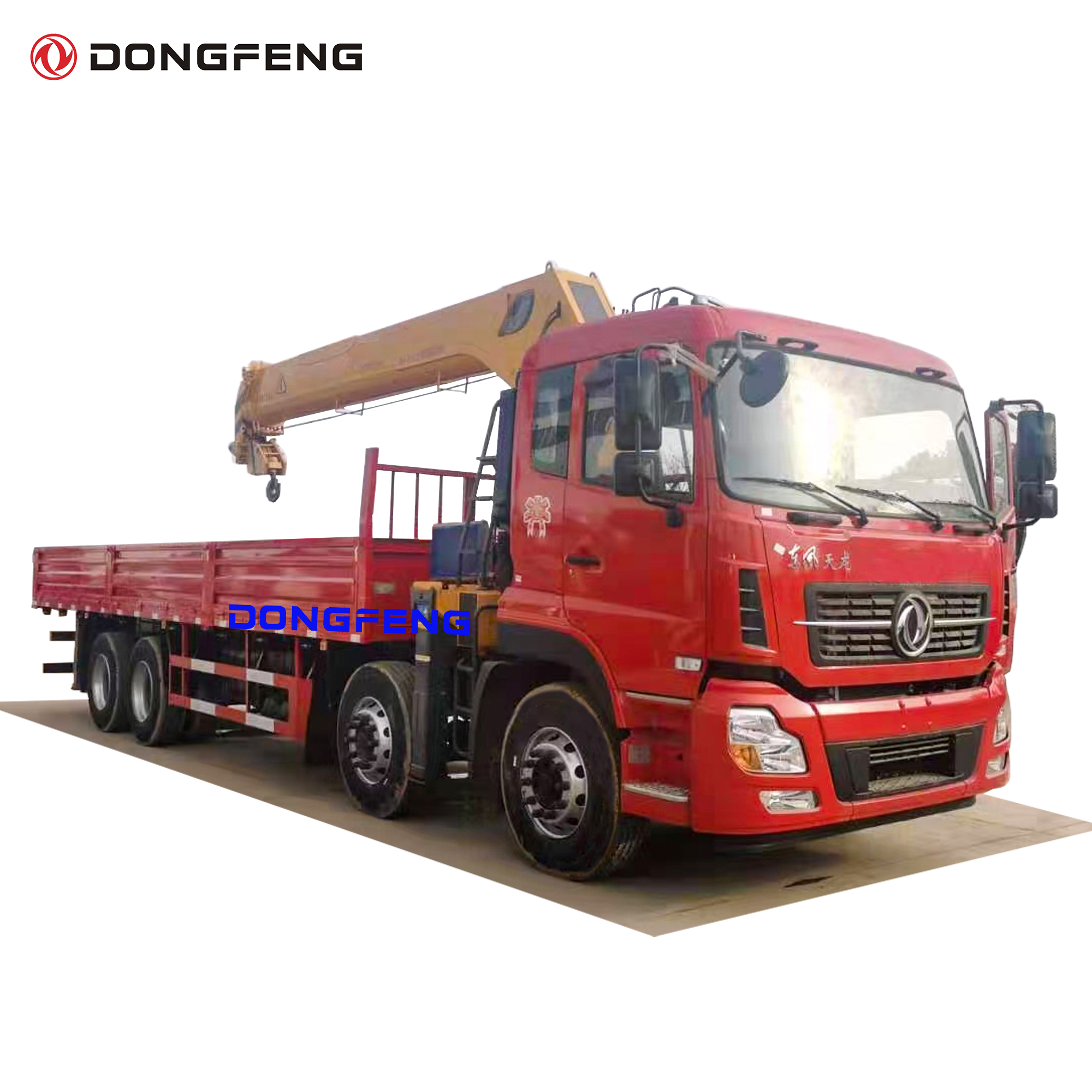 Dongfeng 50 тонн RHD гидравлический автокран с двигателем Dongfeng 420 HP E0 15 ~ 20 тонн гидравлический кран