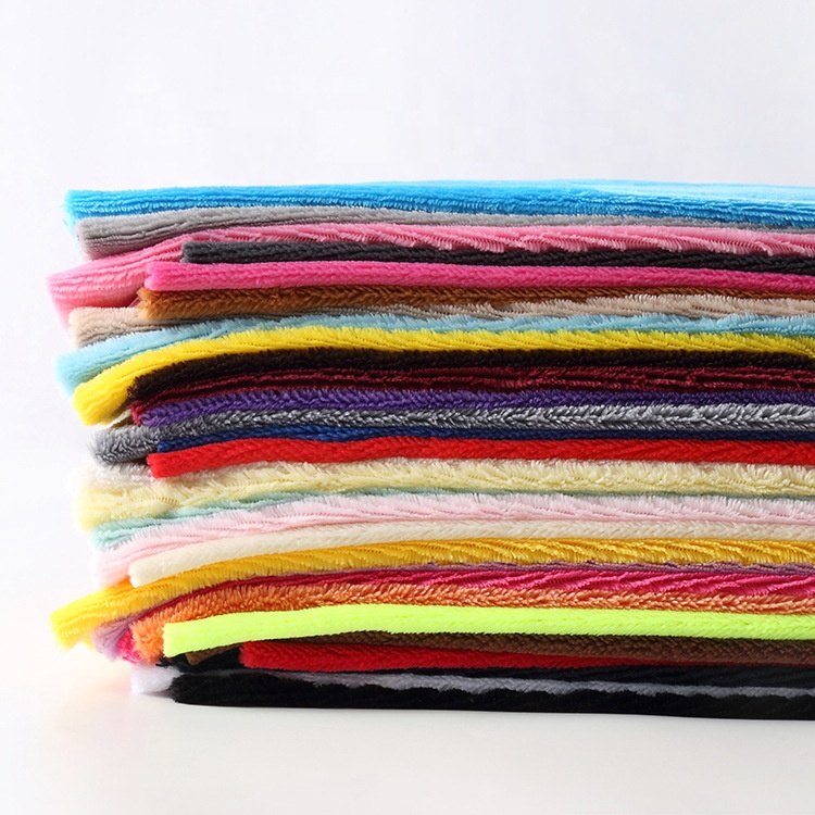 Super Soft Flannel Fleece Fabric Double Fleece Fabric Hoodies Brushed Fleece Fabric For Baby Blanket