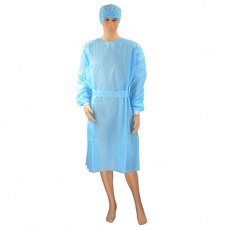 Good Service Isolation Gown with Wholesale Skin Care Products Face Mask Adult CE Blue Medical Protective Clothing 2 Years 90%