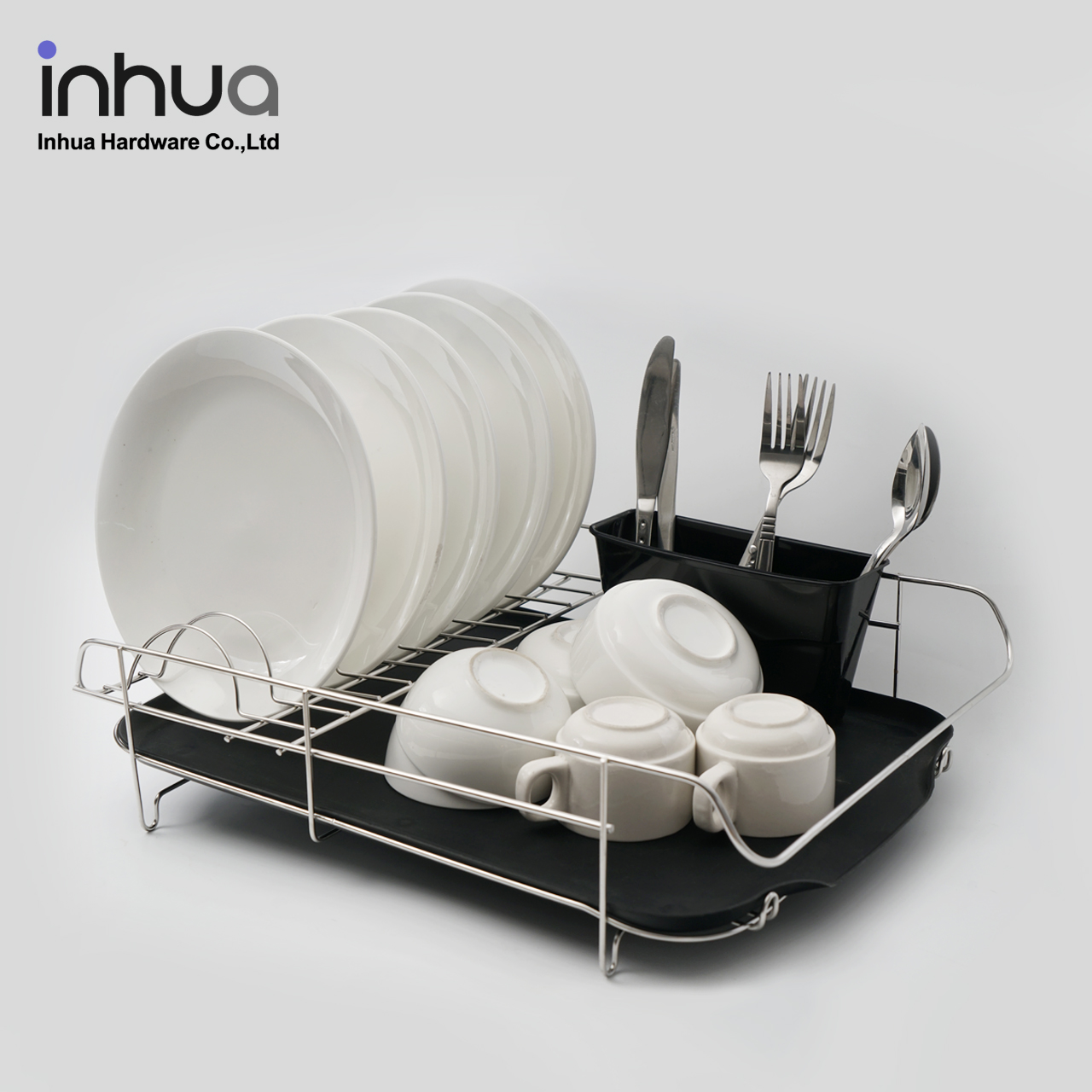 Hot single-layer drainer stainless steel kitchen dish rack drying rack