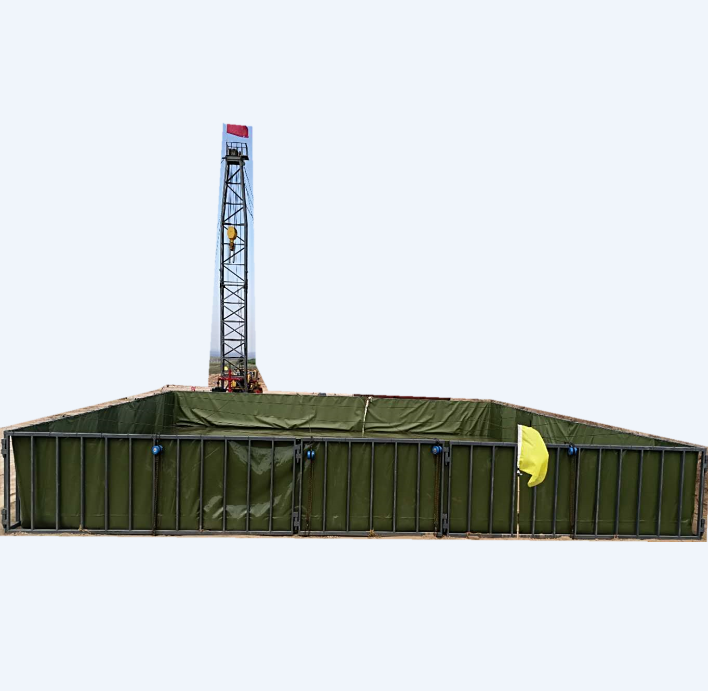 Customized Size Metal Frame Pool Flexible Water Tank Tarpaulin Fish Farming Pond