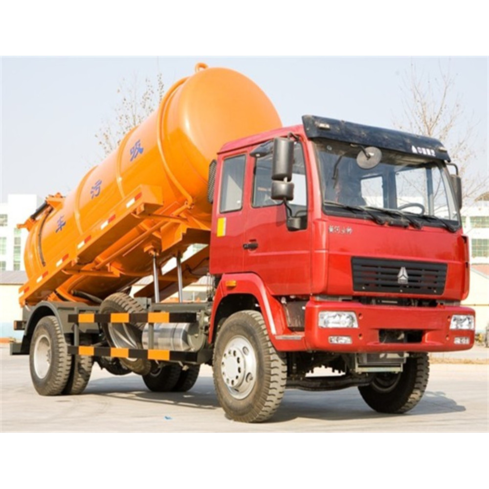 Sinotruk Howo вакуумный грузовик с присоской для канализации