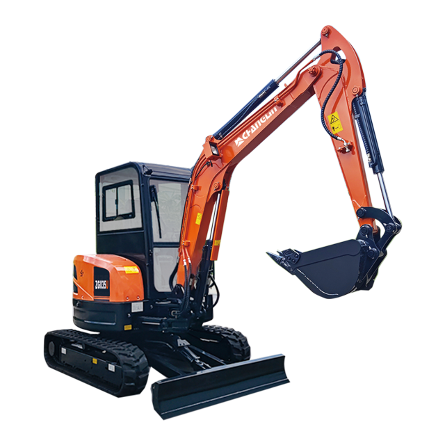 Changlin tracked mini excavator 1 ton 2ton ce epa certified garden farm crawler small digger micro excavator