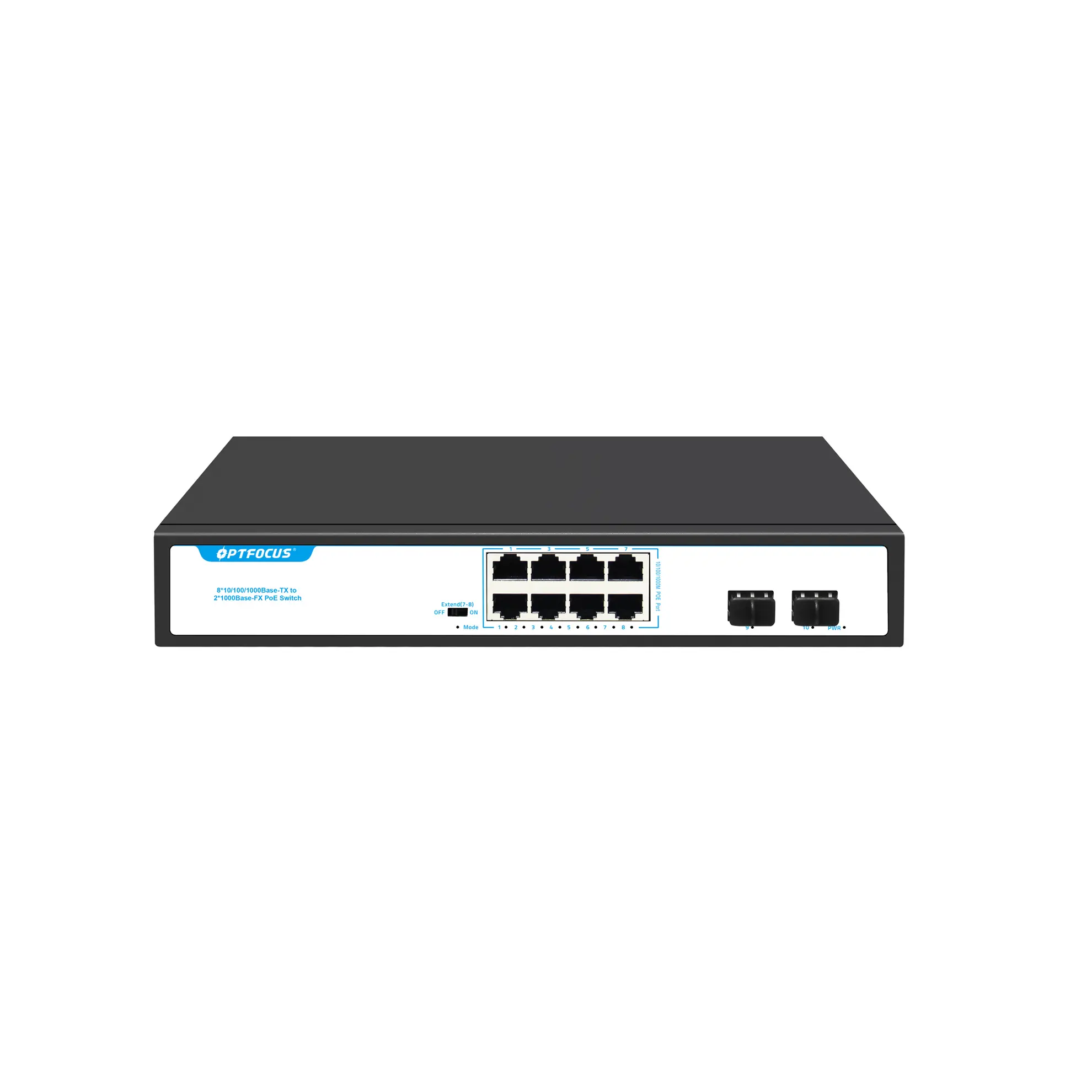 Высокое качество, 2 гигабитных слота SFP, 10 портов, сетевой коммутатор poe d link onv poe