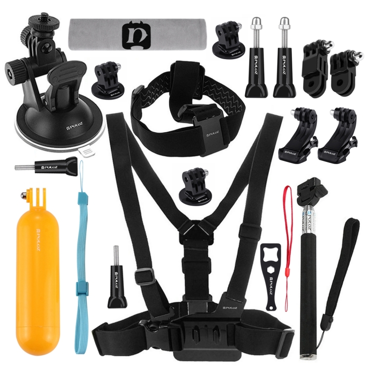Оптовая продажа цена Puluz завод PULUZ 20 в 1 аксессуары комбо наборы для GoPro HERO Session DJI Osmo действий и других камер