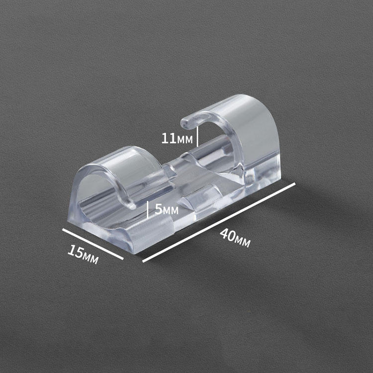 20 Pieces In A Box Extra Large Boxed Cable Organizer Desk Cord Clip Fixing Cables Holder Clamp Usb Line Cord Organizer