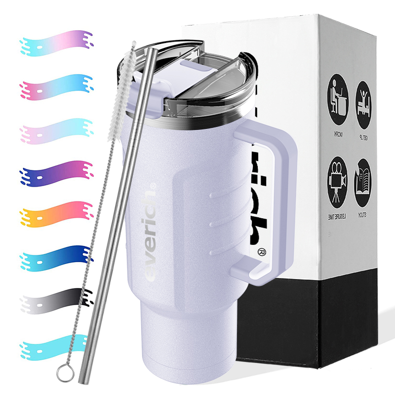 Personalized Extensive Coffee Mug Milk Cup With Handle And Lid Non Hazardous Substance 40oz Tumbler