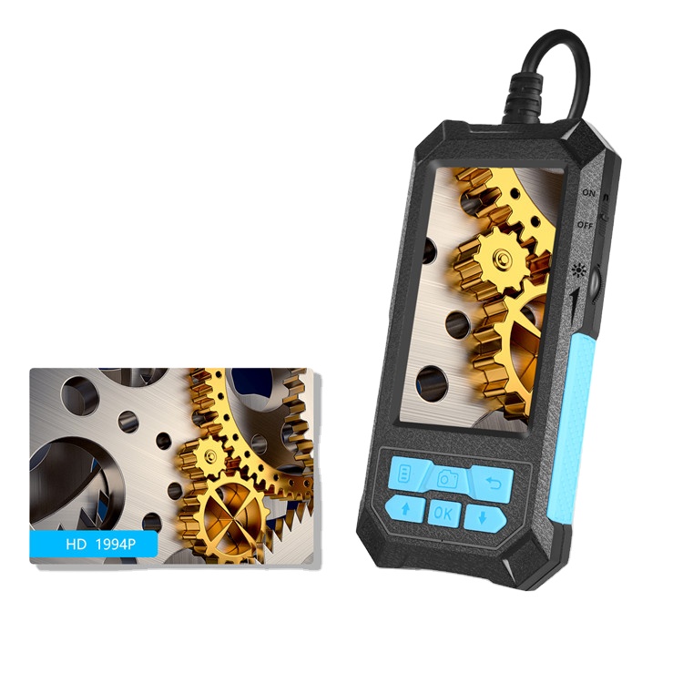 1994P 4.5 inch Monitor 14mm Lens IP68 Waterproof Industrial Video Endoscope Sewer Inspection Camera