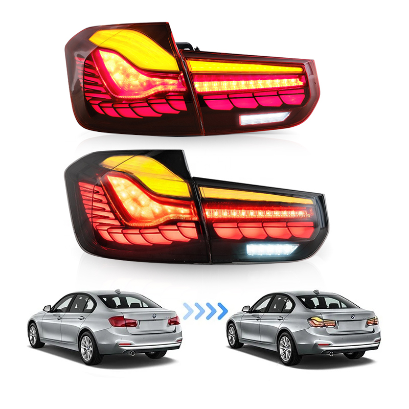 Для BMW F30 M4 OLED стиль 3 серии F35 F80 задние фонари Полный светодиод 2012 2018 cs gts производительность задние фонари