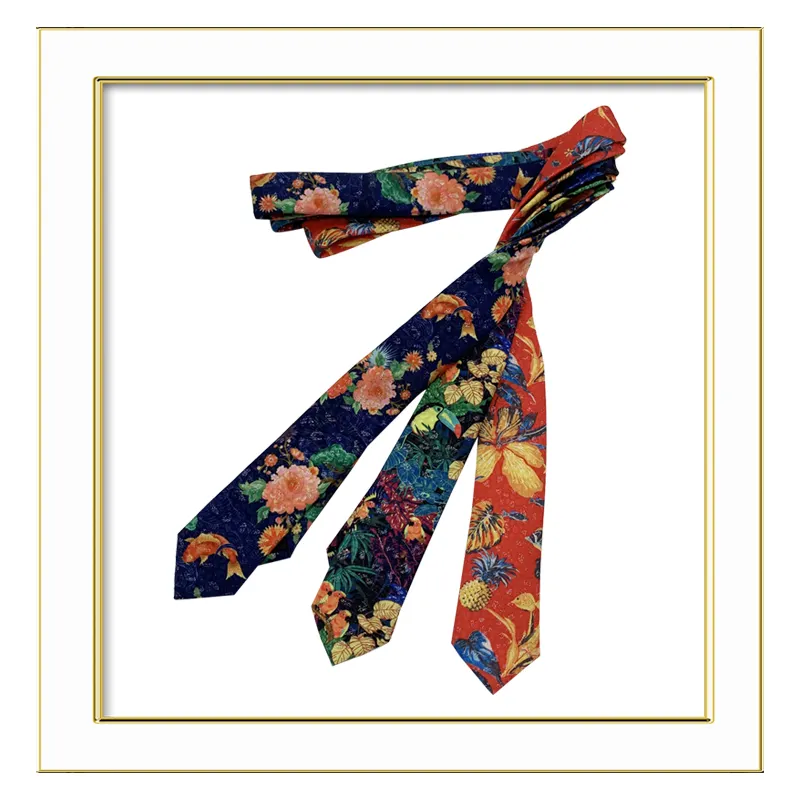 Лидер продаж, оптовая продажа, модный мужской галстук с цветочным люрексом