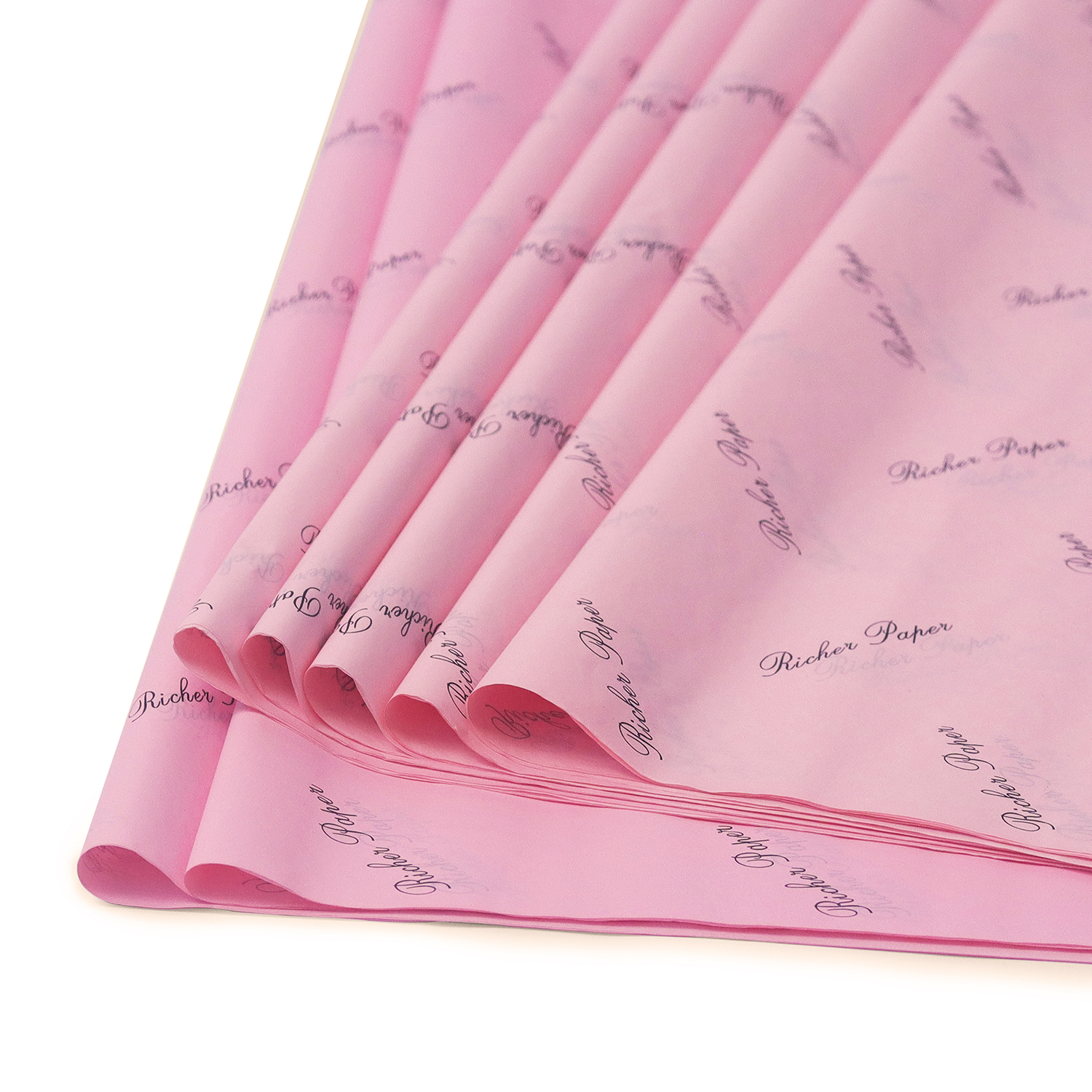 Customizable 17gsm Uncoated Craft Paper Wine Flower Clothing Chemical Candle Photo Frame Wrapping Packaging Printing