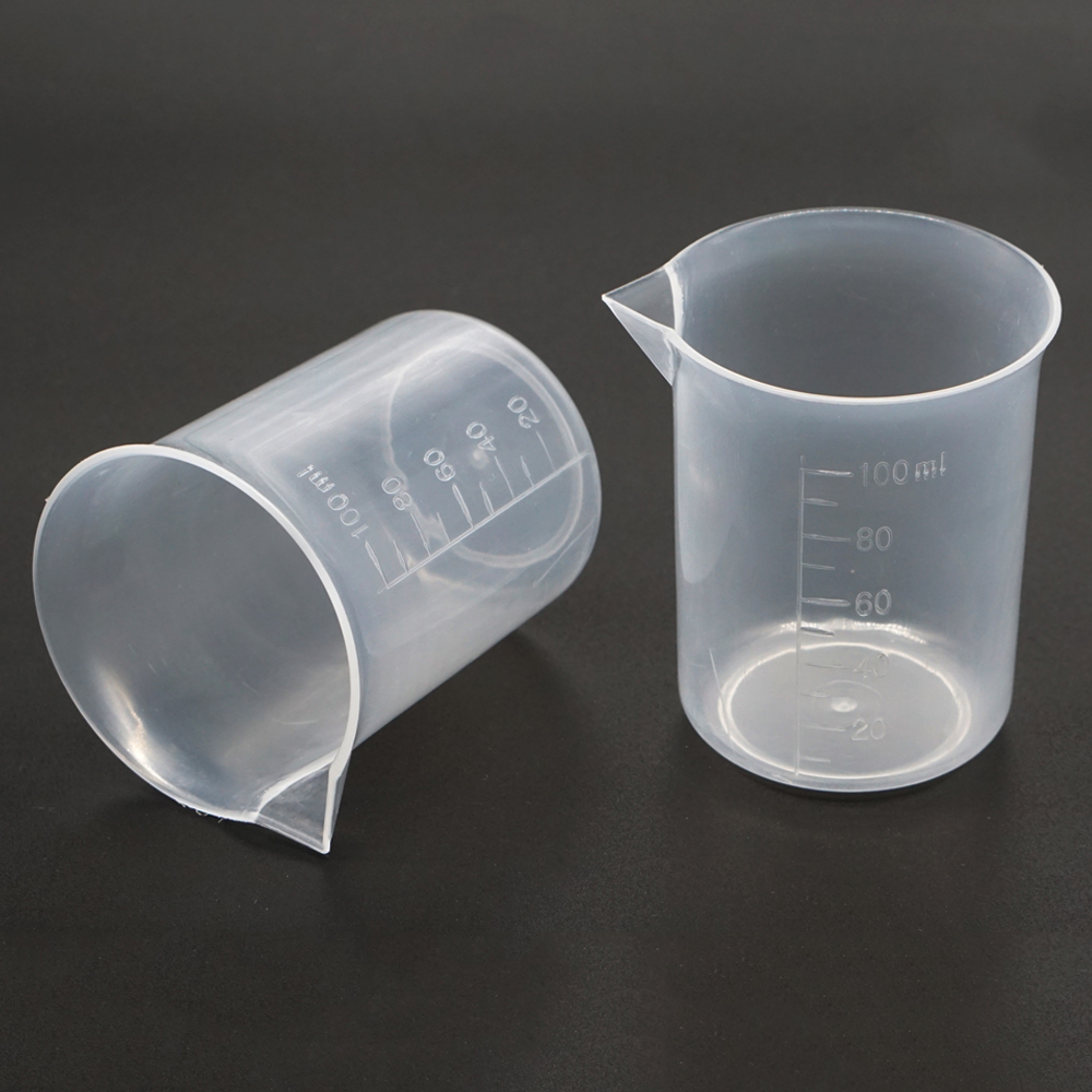 Beaker Labware 50ml 100ml 1000ml Plastic Graduated Oem Beakers