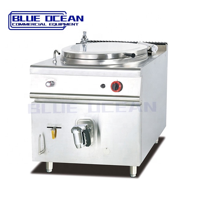 full stainless steel electric soup kettle stand gas kettles