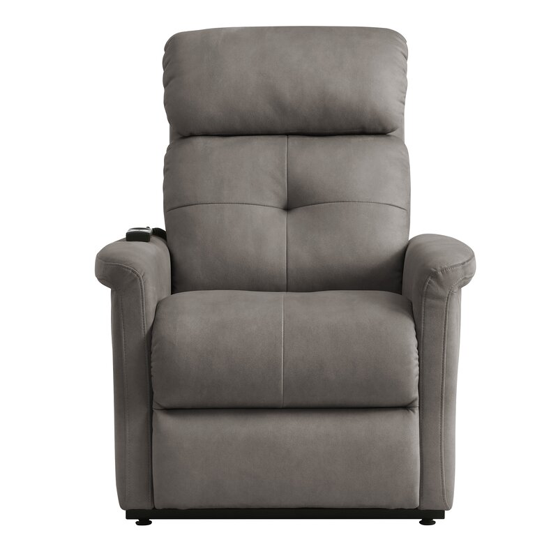 Hot Sales Wayfair Modern Fabric Button Tufed Grey Lift Chair Recliner