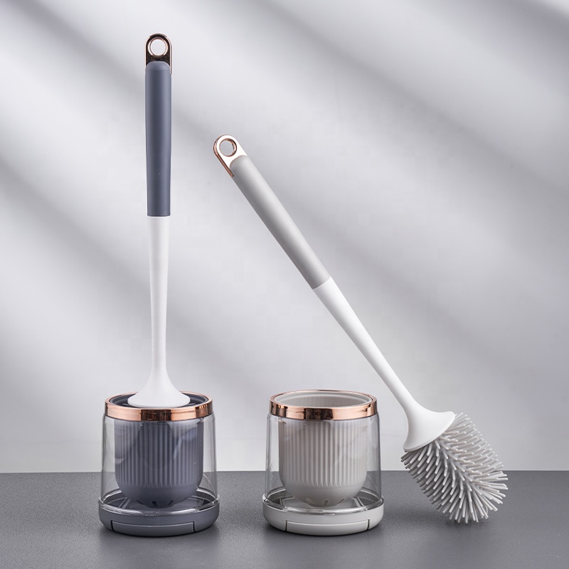 TPR Toilet Brush with Holder bathroom cleaning brush set