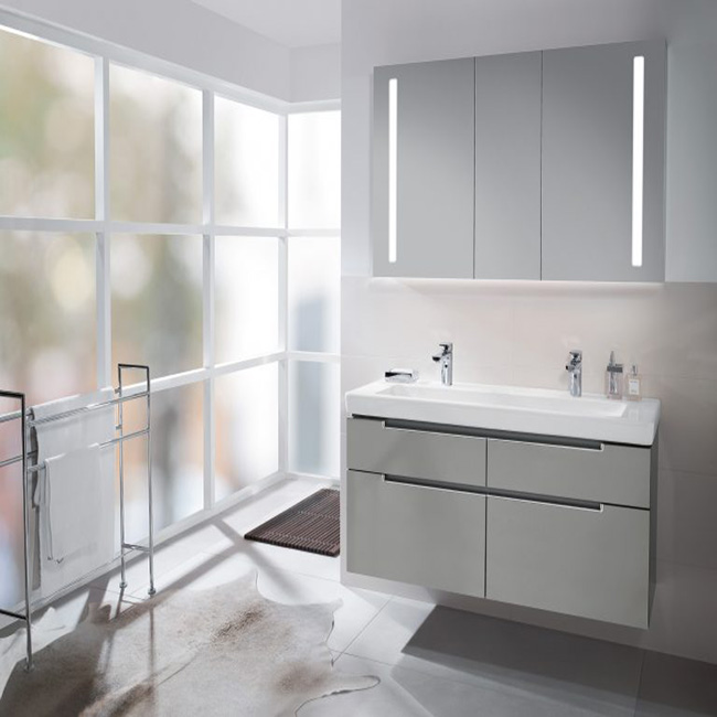 2021 factory price mirror with led lights custom mirror cabinet