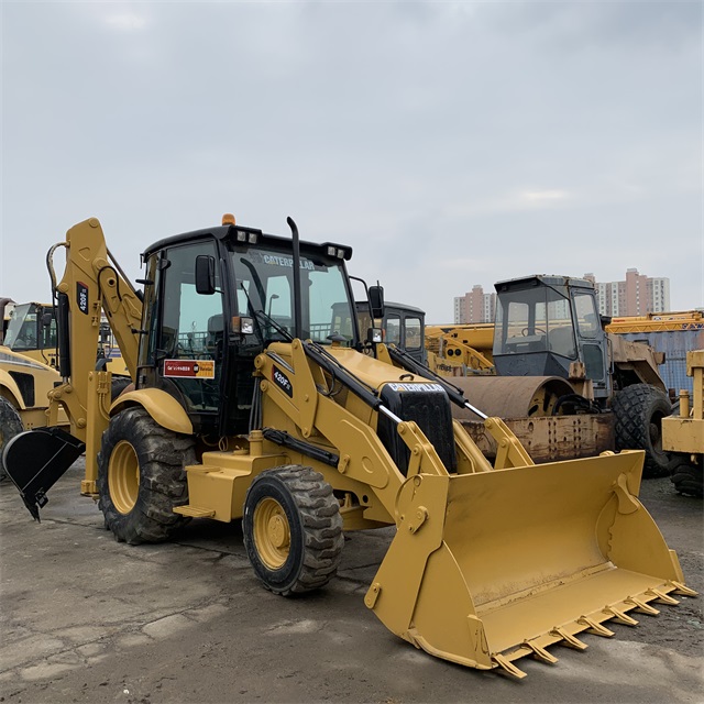 Б/у экскаватор-погрузчик гусеница/США оригинальный CAT 420F маленький экскаватор-погрузчик на продажу