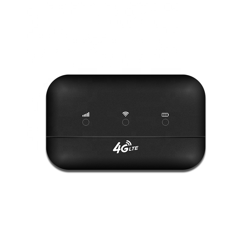 Sailsky portable wifi hotspot 3000mAh battery with 4G SIM card slot new style WiFi router with LED screen