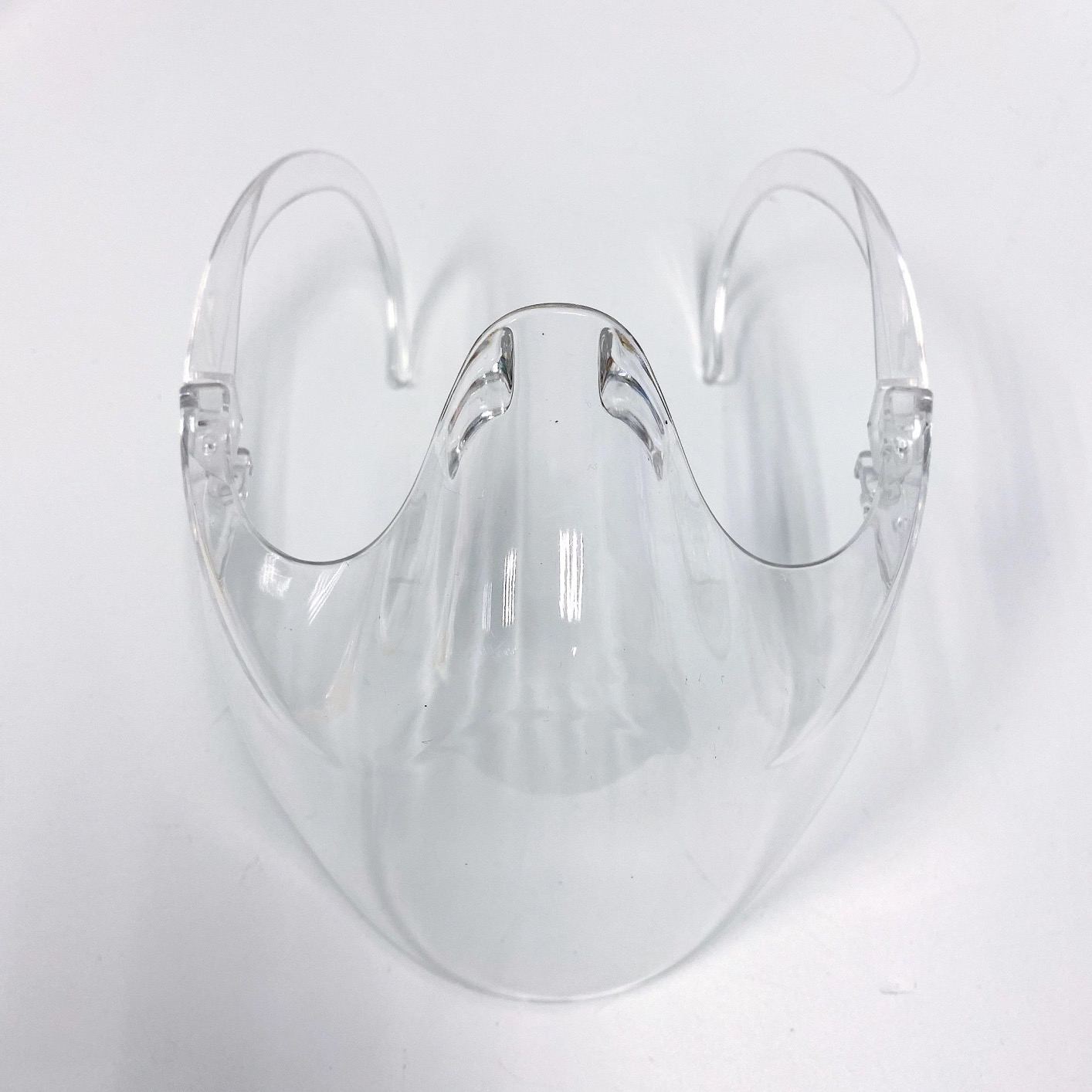 Anti Fogging Fashion Clear Celebrity Mask Transparent Face Shield Plastic Durable Clarity Adult Mask