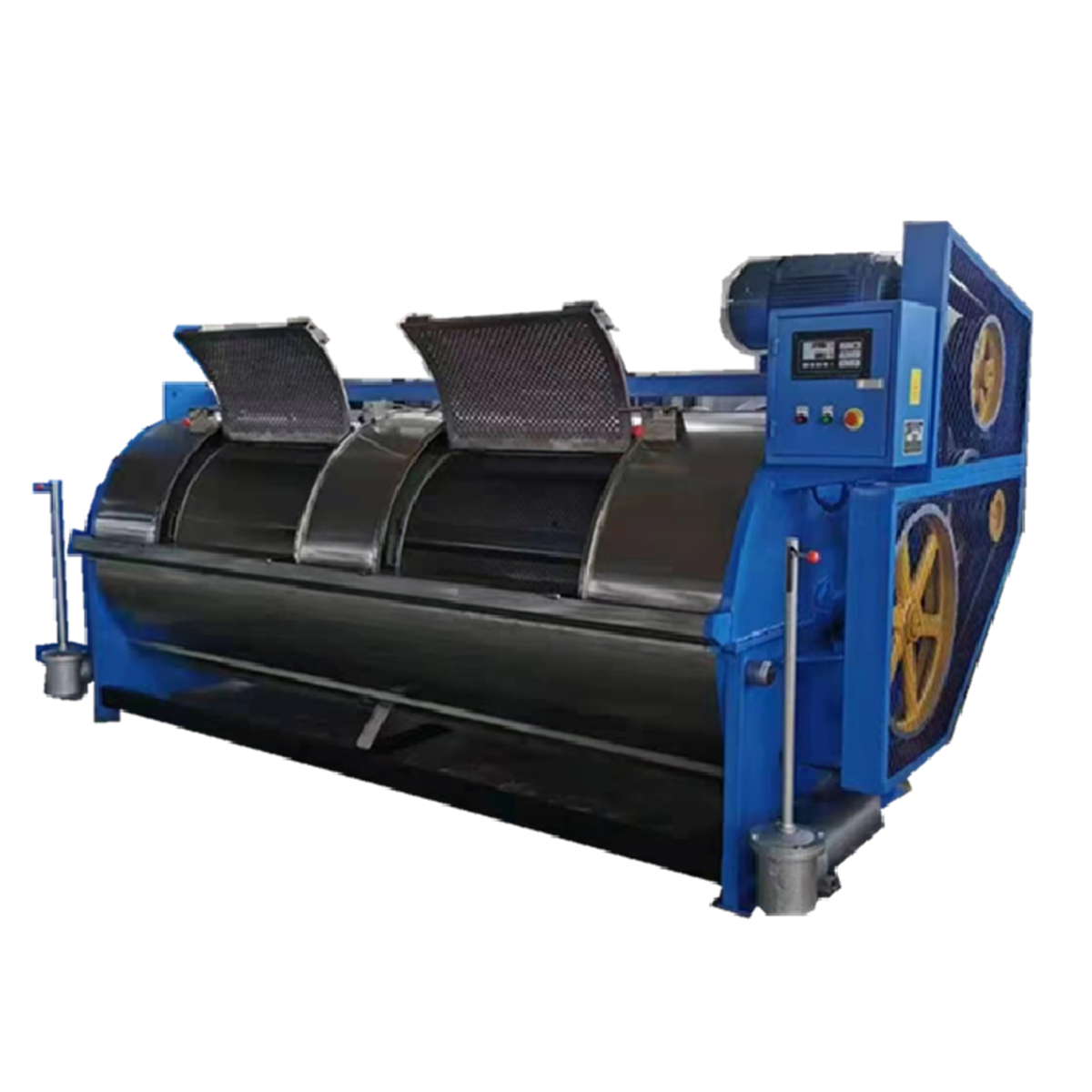 Industrial laundry equipment horizontal washing machine jeans fabric washing machine