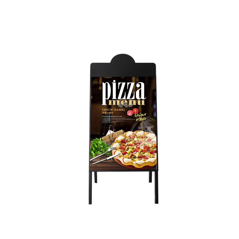 Pavement Standing Board a Frames Sign Real Estate Metal Forecourt Signs Display Wholesale Plastic Outdoor AD Sidewalk Springy