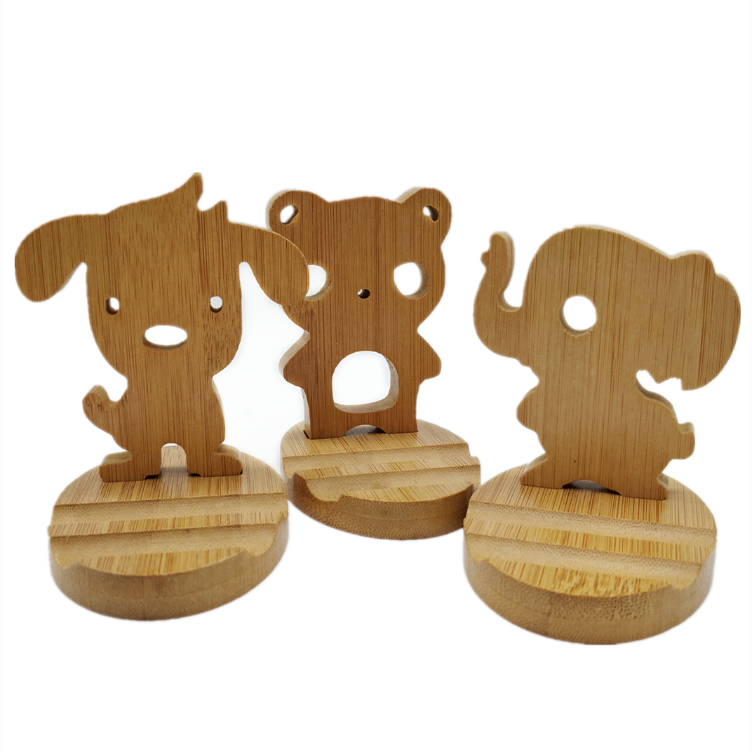 Humanized design Durable Cute Realistic Dog Mobile phone Holder